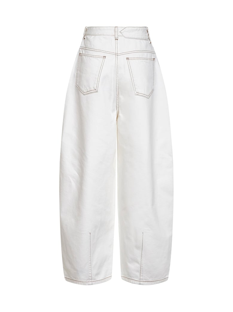 jeans ovalo de-nîmes ecru by Selfnex