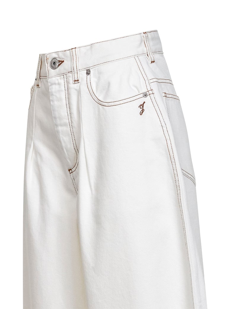 jeans ovalo de-nîmes ecru by Selfnex