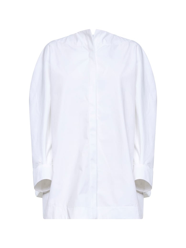 bouffant shirt the pittore white by Selfnex