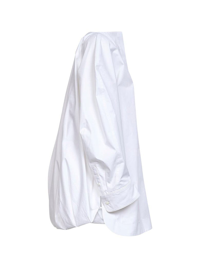 bouffant shirt the pittore white by Selfnex