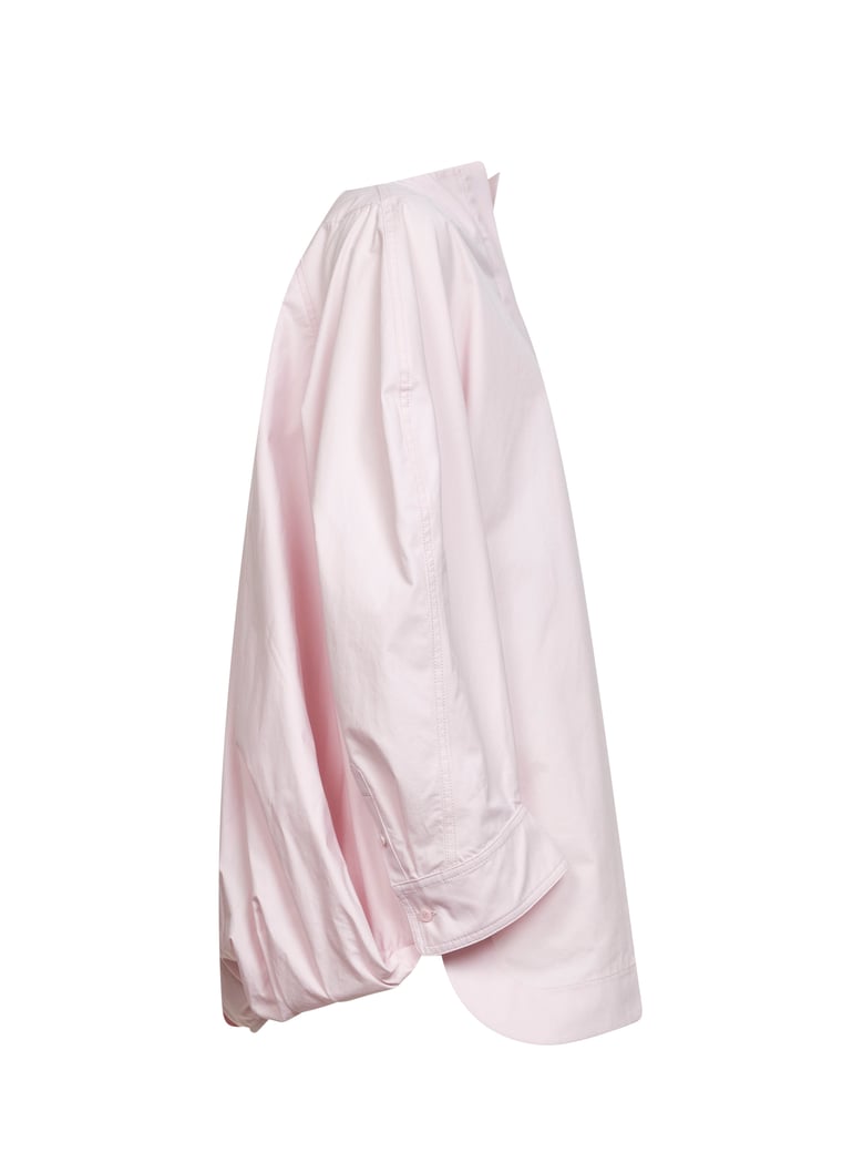 bouffant shirt the pittore light pink by Selfnex