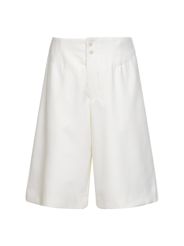 bermuda shorts the moisson white by Selfnex