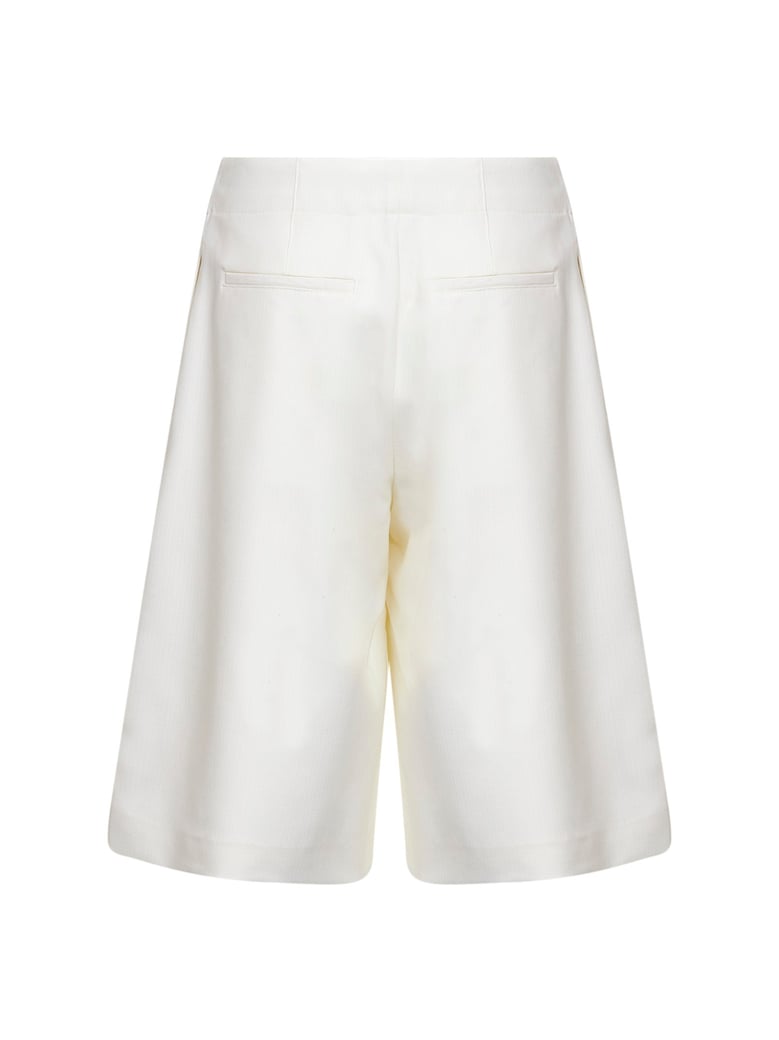 bermuda shorts the moisson white by Selfnex