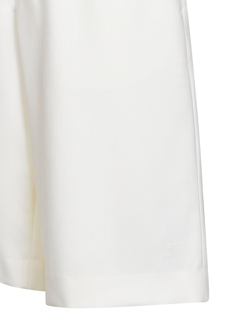 bermuda shorts the moisson white by Selfnex