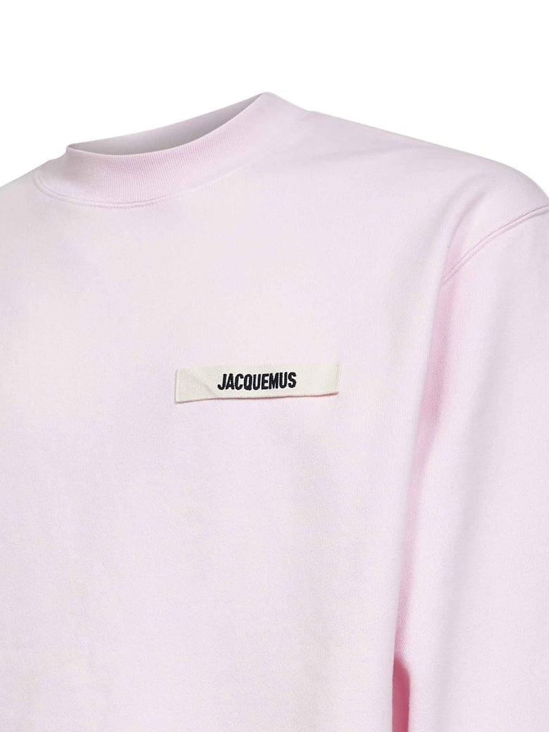 sweatshirt the gros grain pink cotton by Selfnex