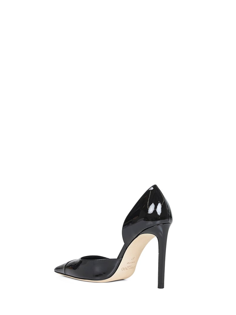 black patent leather brigitte 100 pumps by Selfnex