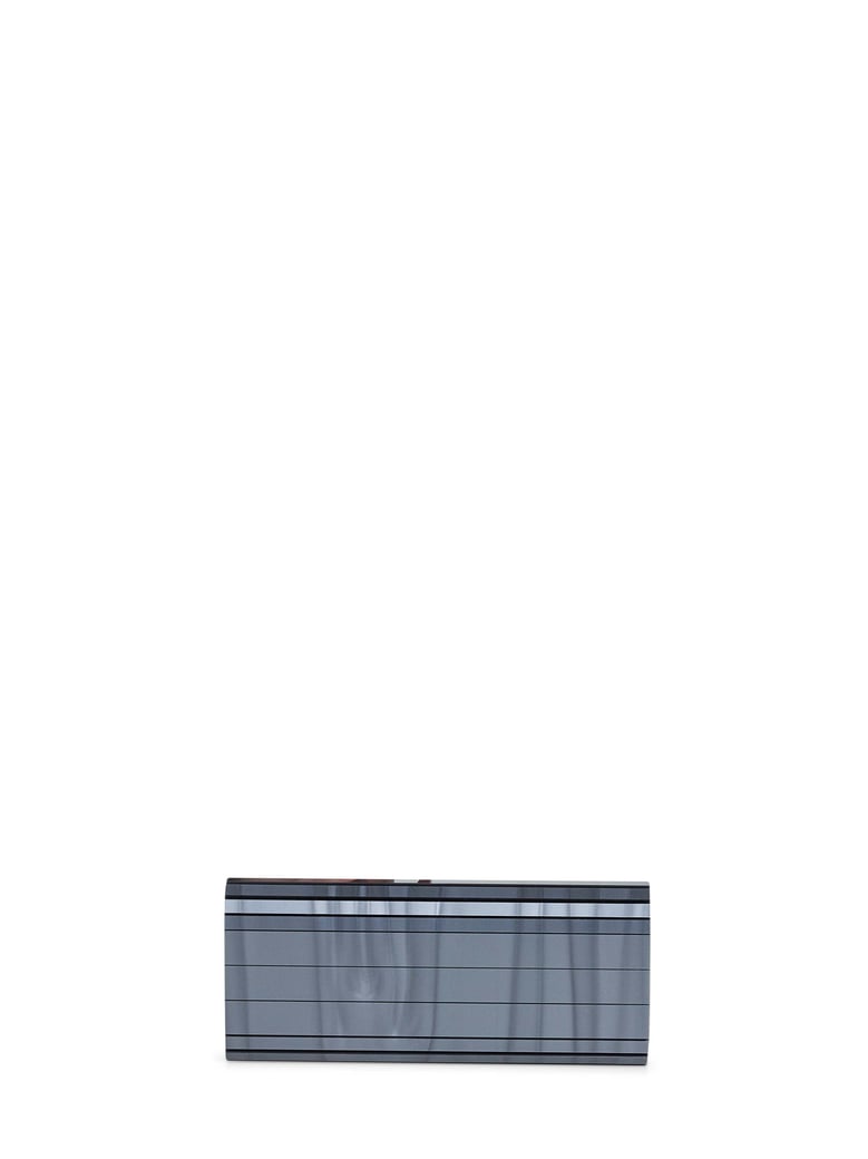 grey mother-of-pearl sweetie shoulder bag by Selfnex