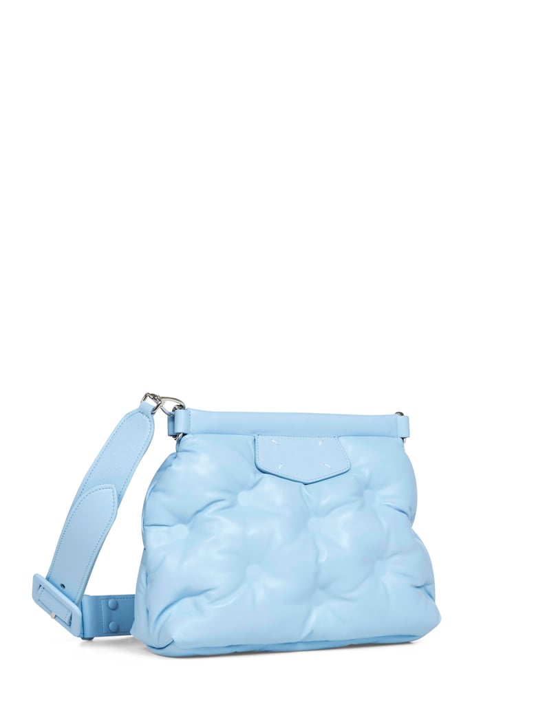 clutch bag glam slam classique light blue by Selfnex