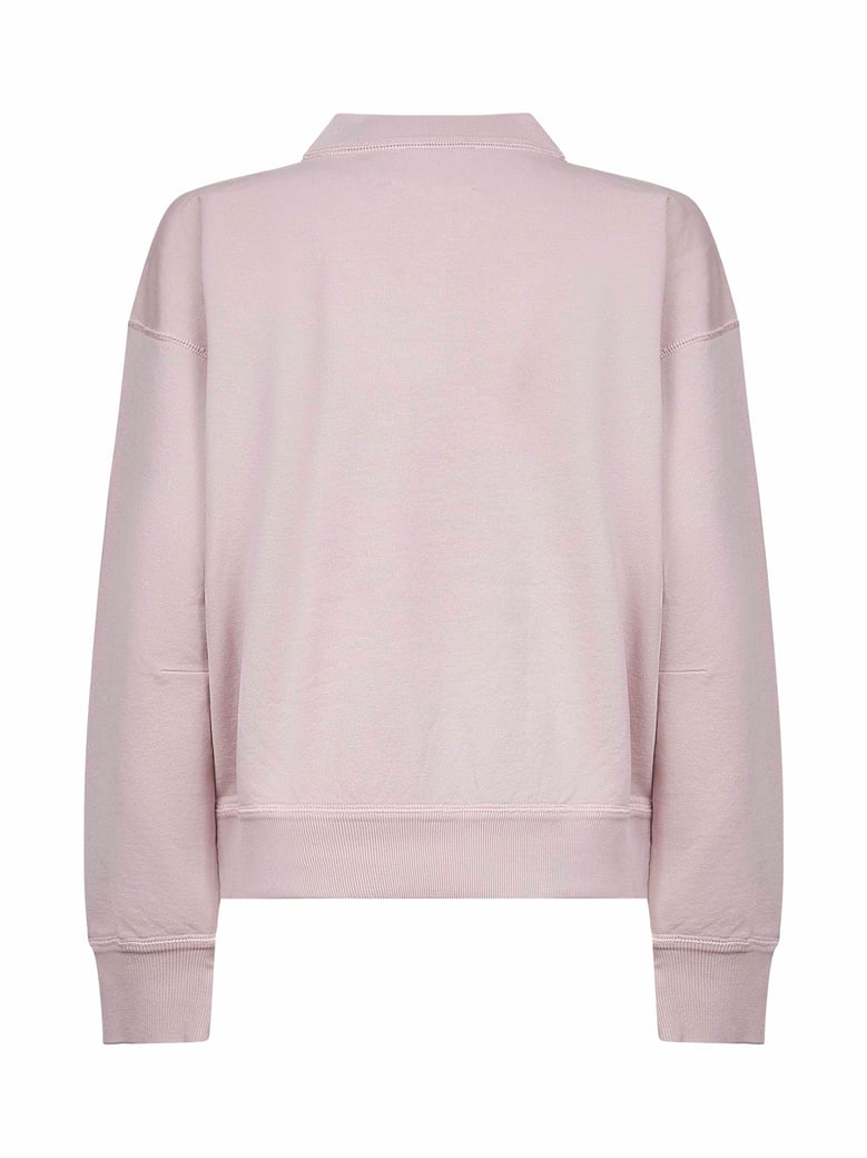 pink moby logo sweatshirt by Selfnex