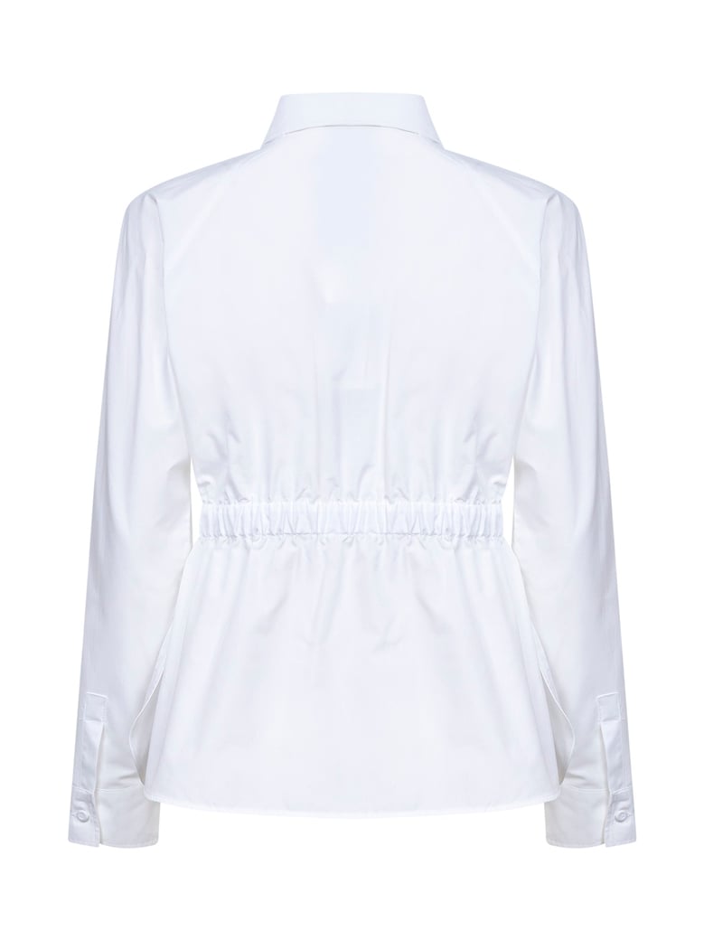 shirt mxmtazzina white cotton poplin by Selfnex