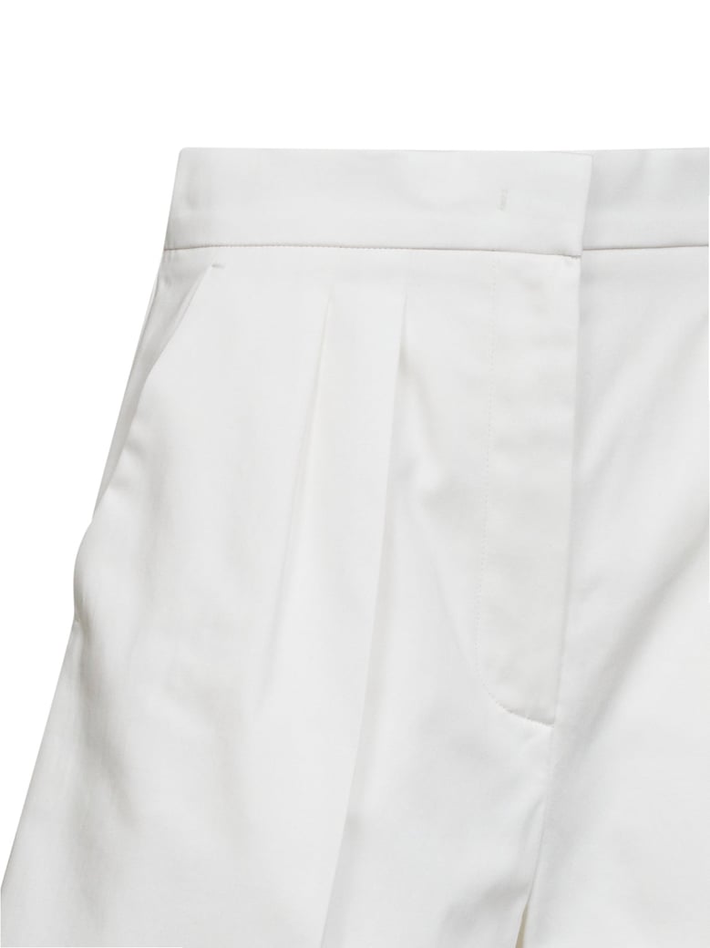 shorts mxmtabacco white cotton-satin by Selfnex