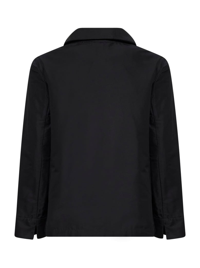 black smmnina shirt jacket by Selfnex