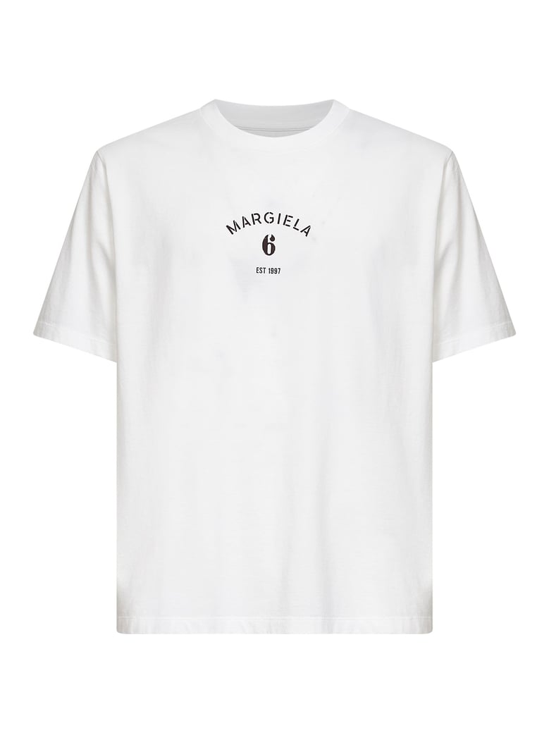t-shirt white cotton jersey by Selfnex