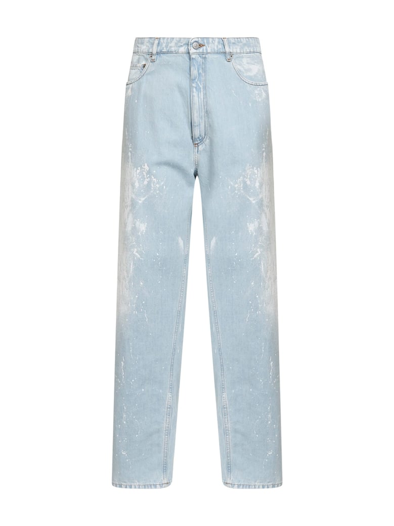 jeans straight-leg light blue by Selfnex