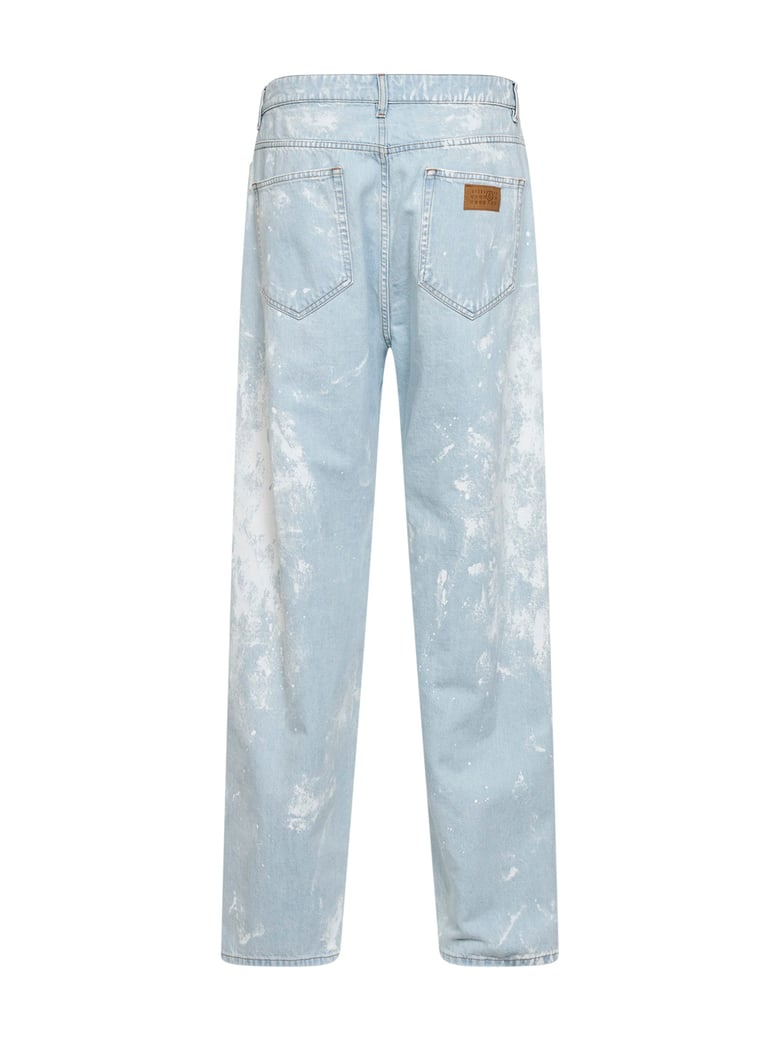 jeans straight-leg light blue by Selfnex