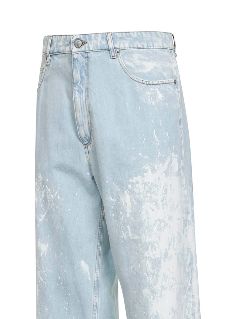 jeans straight-leg light blue by Selfnex