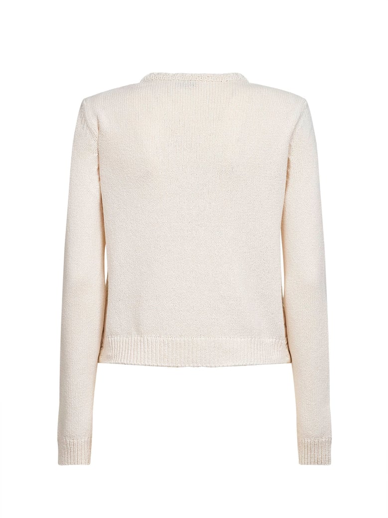 cardigan quilted padded ivory by Selfnex
