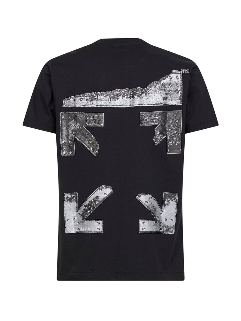 t-shirt metal arrow black by Selfnex