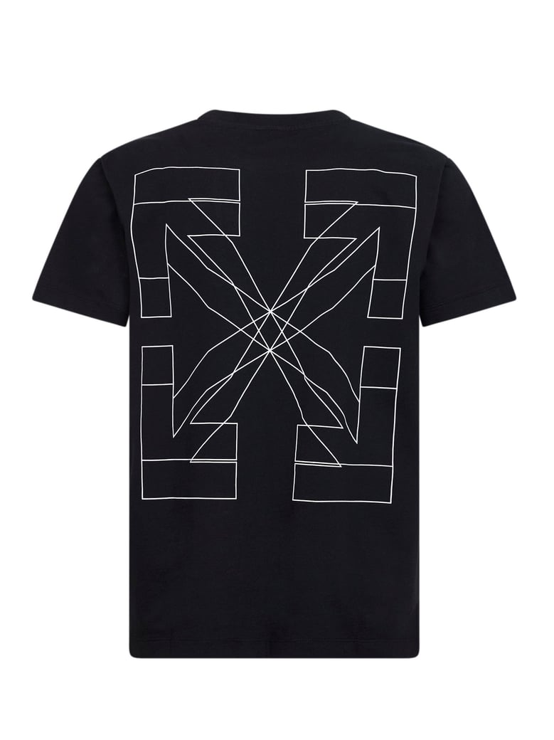t-shirt slim-fit printed black by Selfnex