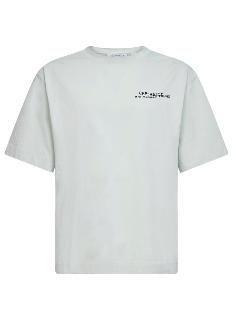 t-shirt type arrow mint cotton by Selfnex