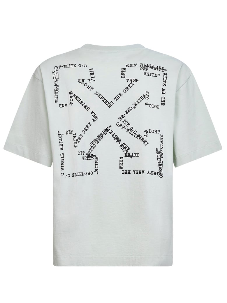 t-shirt type arrow mint cotton by Selfnex