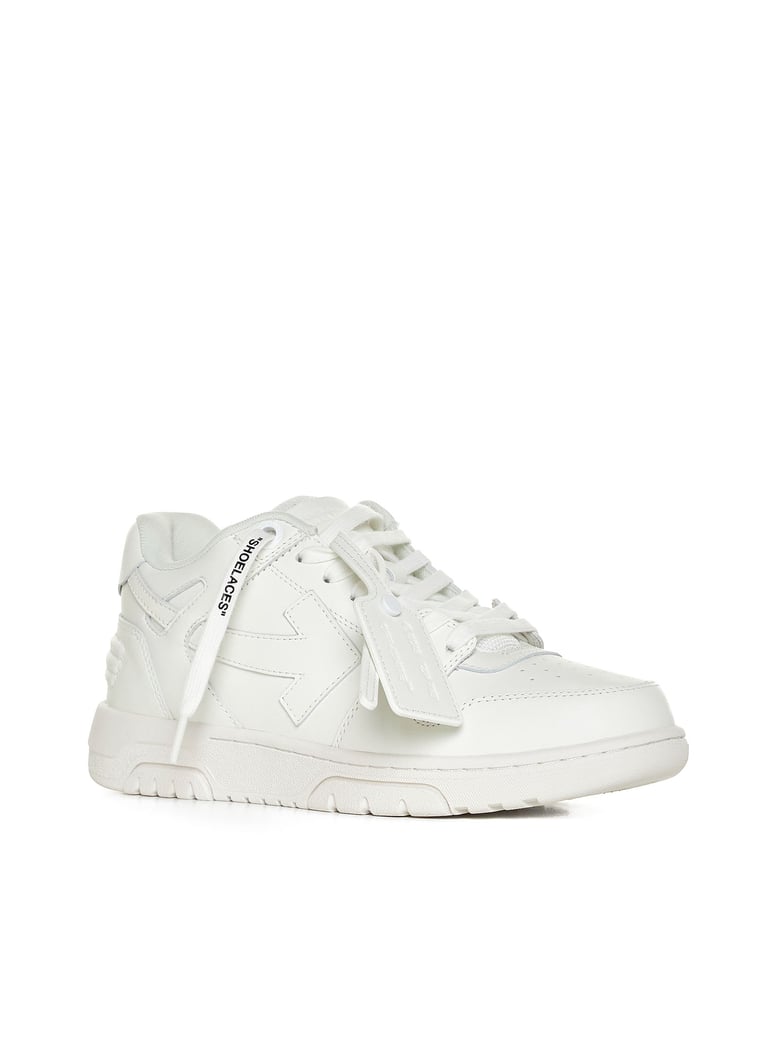 out of office sneakers in leather by Selfnex
