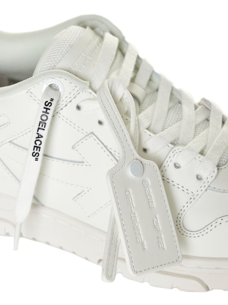 out of office sneakers in leather by Selfnex