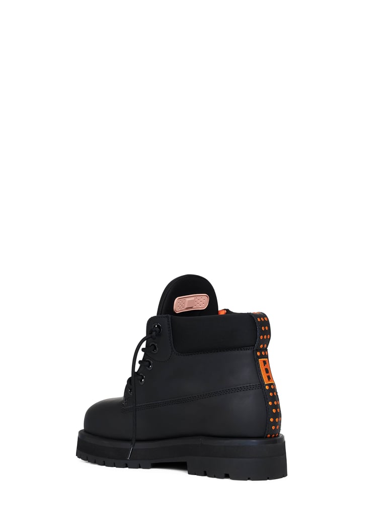 ankle boots strada black leather by Selfnex