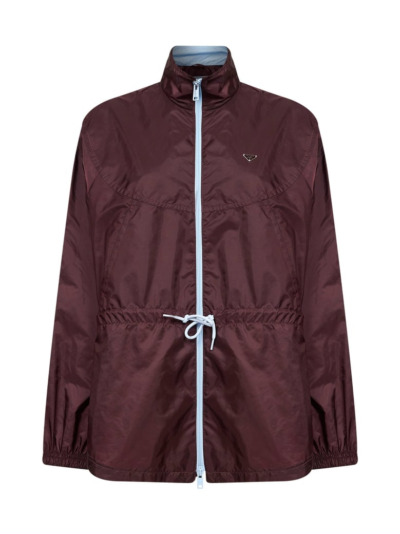 garnet re-nylon blouson jacket by Selfnex