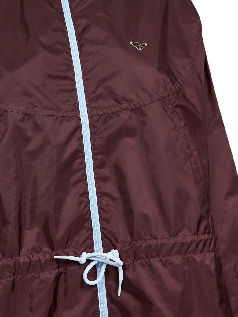 garnet re-nylon blouson jacket by Selfnex