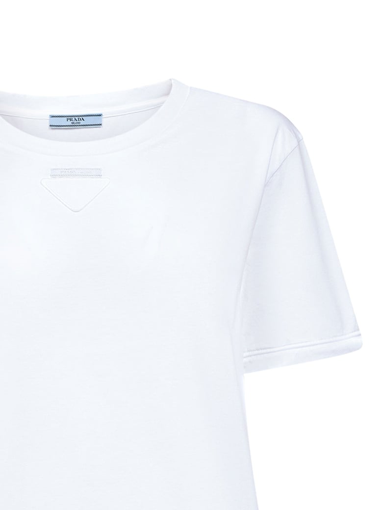 cotton jersey logo t-shirt by Selfnex