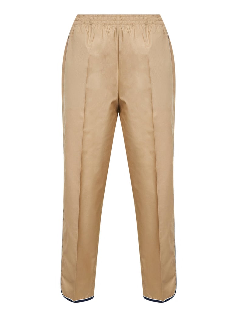 desert twill trousers with tapered leg by Selfnex