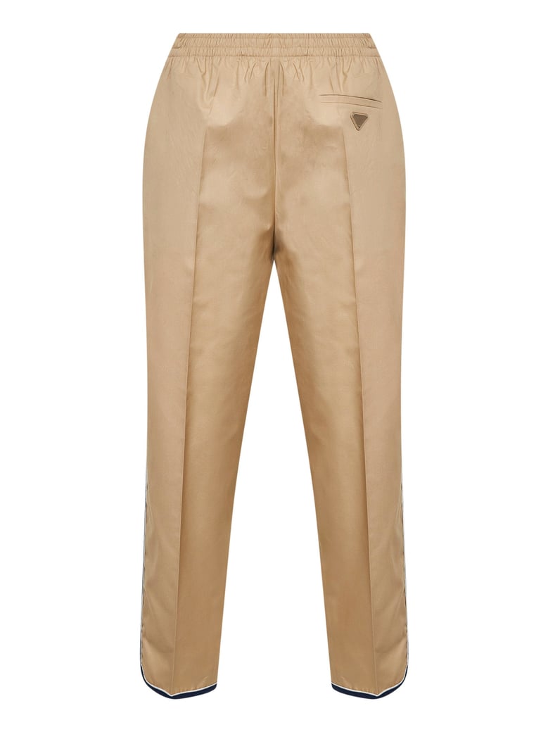 desert twill trousers with tapered leg by Selfnex