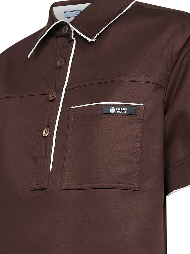 ebony lisle cotton polo shirt by Selfnex