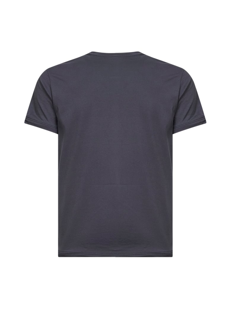 shapeable cotton t-shirt in lead color by Selfnex
