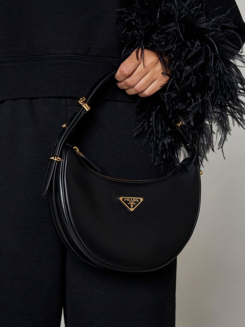 arque' leather bag by Selfnex