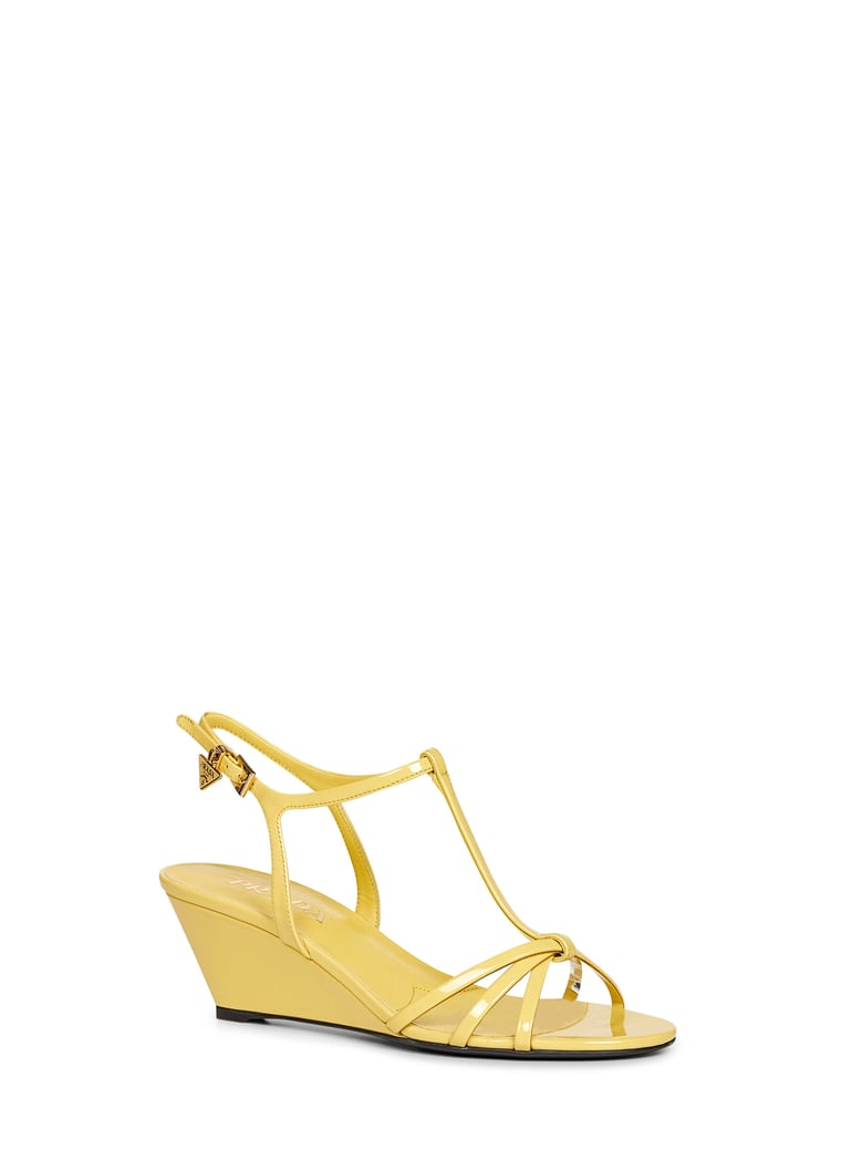 sandals pineapple patent leather by Selfnex