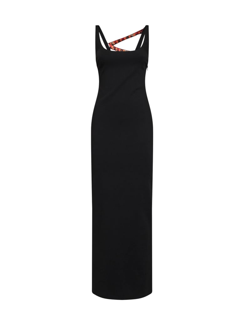 dress in black cady by Selfnex