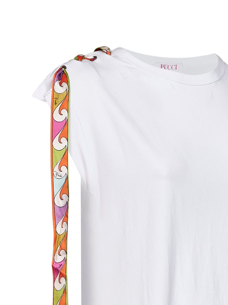tank top white viscose by Selfnex