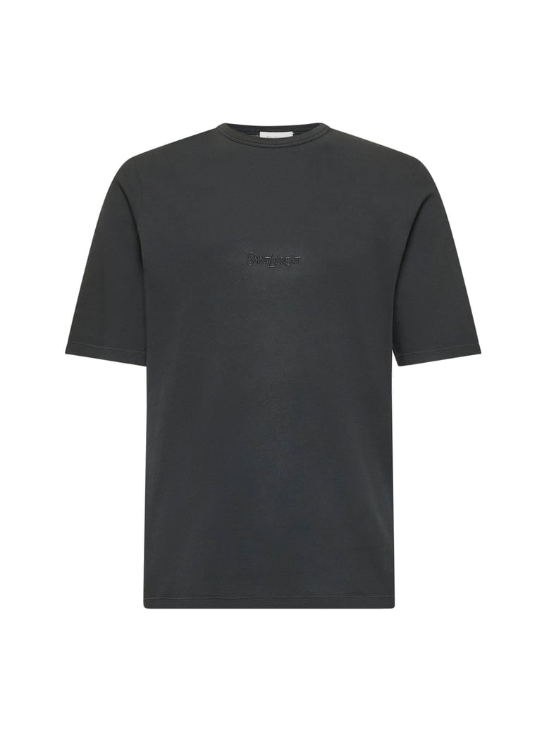 black cotton t-shirt by Selfnex
