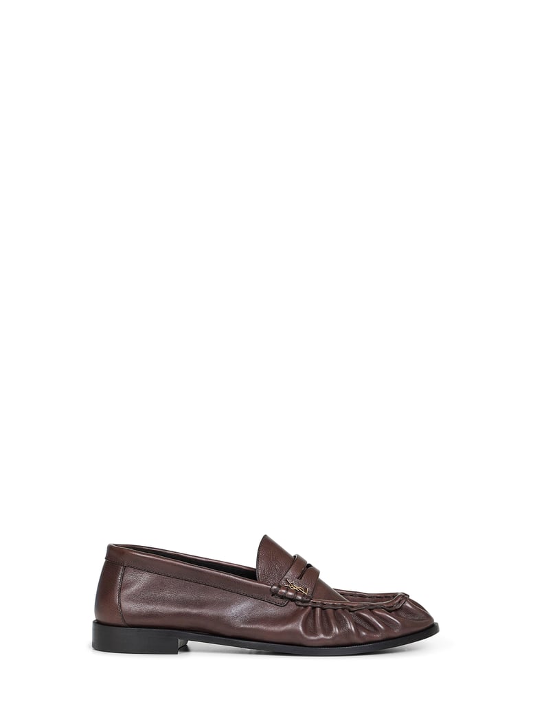 brown matte leather le loafer loafers by Selfnex