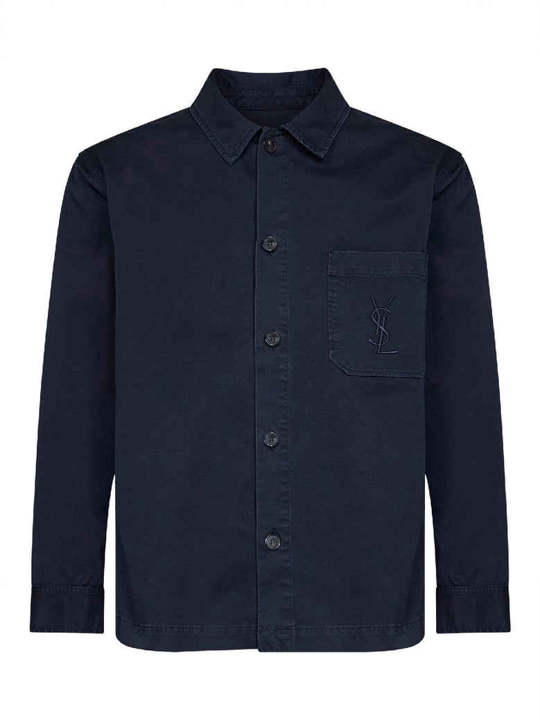overshirt cassandre blue cotton by Selfnex