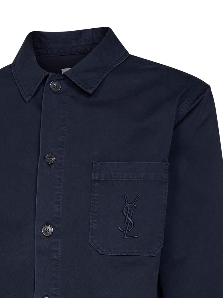 overshirt cassandre blue cotton by Selfnex