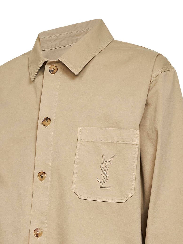 overshirt cassandre beige cotton by Selfnex