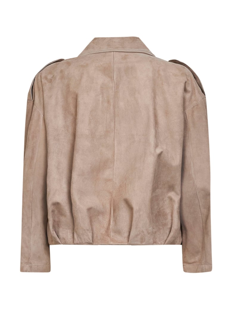 jacket sand suede by Selfnex