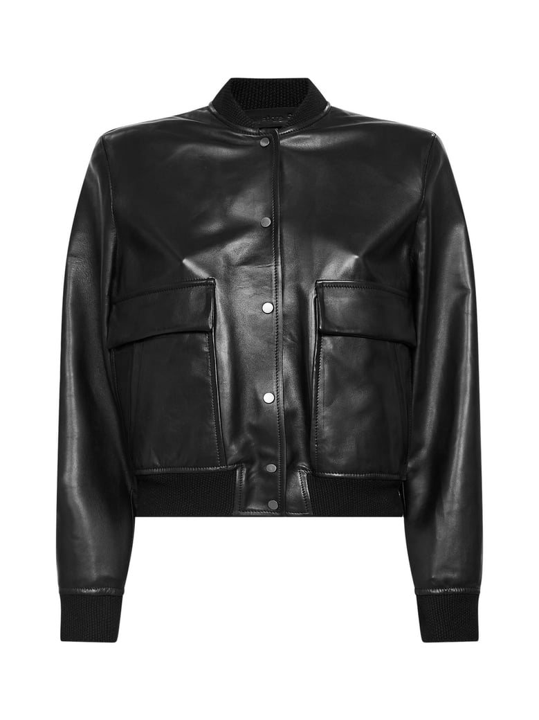 bomber jacket black by Selfnex