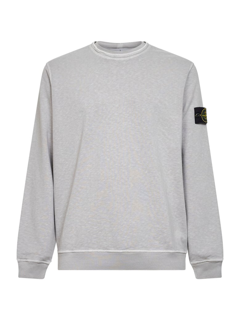 sweatshirt pearl grey cotton by Selfnex