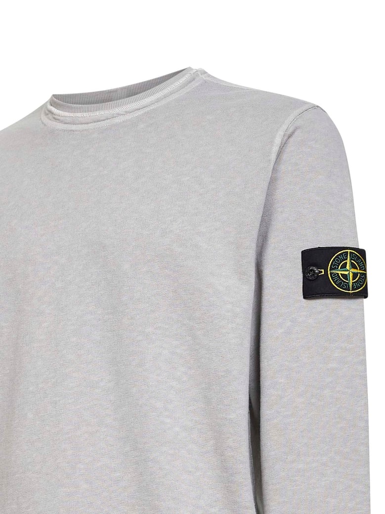 sweatshirt pearl grey cotton by Selfnex