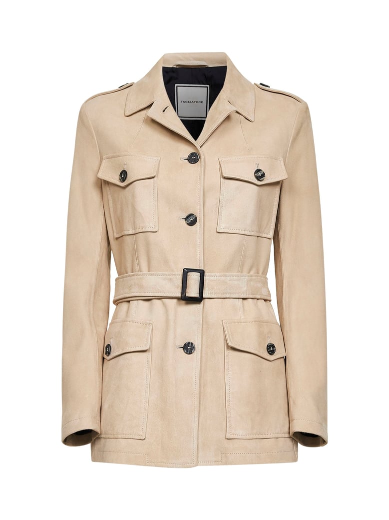 saharan suede jacket sand by Selfnex