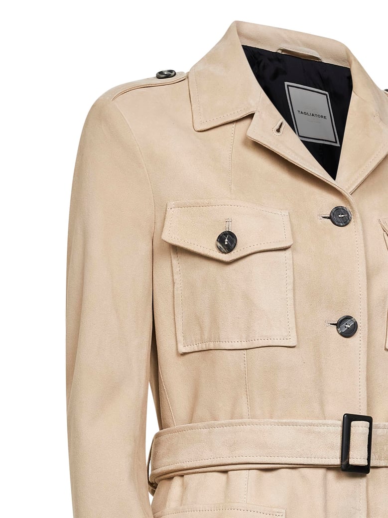 saharan suede jacket sand by Selfnex